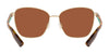 Costa PALOMA 6S4004 Sunglasses | Size 58 / Shiny Gold №400401 / Green Mirror (Polarized) (3P 10%)