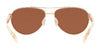 Costa FERNANDINA 6S4007 Sunglasses | Size 57 / Rose Gold / Copper Silver Mirror (Polarized) (3P 11.8%) №400710