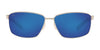 Costa PONCE 6S4008 Sunglasses | Size 63 / Silver №400818 / Blue Mirror (Polarized) (3P 10%)