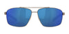 Costa FLAGLER 6S4009 Sunglasses | Size 62 / Brushed Gunmetal №400908 / Blue Mirror (Polarized) (3P 12.6%)