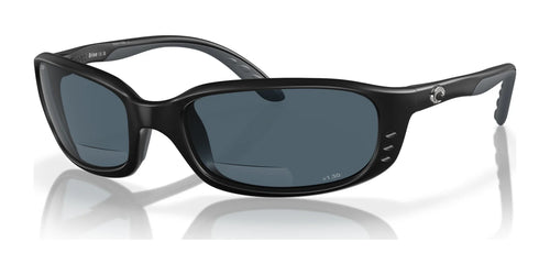 Costa BRINE READERS 6S7001 Sunglasses / Size 59 / Matte Black / Gray (Polarized) (3P 10%) №000402 / 1.5