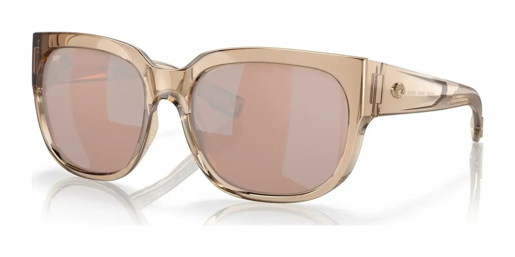 Costa WATERWOMAN 2 6S9004 Sunglasses Shiny Blonde Crystal / Copper Silver Mirror (Polarized) Costa WATERWOMAN 2 6S9004 Sunglasses Shiny Blonde Crystal / Copper Silver Mirror (Polarized)