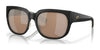 Costa WATERWOMAN 2 6S9004 Sunglasses | Size 58 / Matte Black / Copper Silver Mirror (Polarized) (3P 12%) №900409