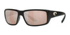 Costa FANTAIL OMNIFIT 6S9006F Sunglasses | Size 60 / Matte Black №900610 / Copper Silver Mirror (Polarized) (3P 11.8%)