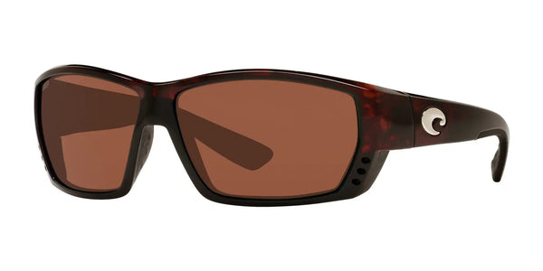 Costa TUNA ALLEY OMNIFIT 6S9009F Sunglasses | Size 63 / Tortoise №900901 / Copper (Polarized) (3P 13.8%)
