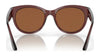 Costa MAYA 6S9011 Sunglasses | Size 55 / Shiny Urchin Crystal / Copper Silver Mirror (Polarized) (3P 12%) №901104