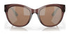 Costa MAYA 6S9011 Sunglasses | Size 55 / Shiny Urchin Crystal / Copper Silver Mirror (Polarized) (3P 12%) №901104