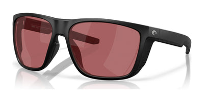 Costa FERG XL 6S9012 Sunglasses Matte Black / Rose (Polarized)