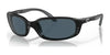 Costa BRINE 6S9017 Sunglasses | Size 59 / Matte Black / Gray (Polarized) (3P 14%) №901703