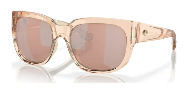 Costa WATERWOMAN 6S9019 Sunglasses | Size 55 / Shiny Blonde Crystal / Copper Silver Mirror (Polarized) (3P 11.8%) №901911