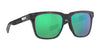 Costa PESCADOR 6S9029 Sunglasses | Size 55 / Net Gray With Blue Rubber / Blue Mirror (Polarized) (3P 10%) №902901