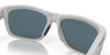 Costa BAFFIN 6S9030 Sunglasses | Size 58 / Net Gray With Blue Rubber / Blue Mirror (Polarized) (3P 10%) №903001