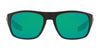 Costa TICO 6S9036 Sunglasses | Size 60 / Matte Black №903620 / Green Mirror (Polarized) (3P 10%)