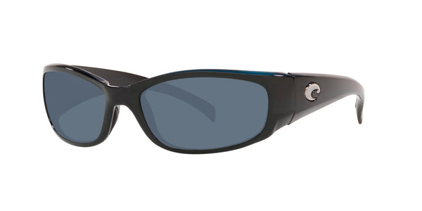 Costa HAMMERHEAD 6S9044 Sunglasses | Size 64 / Shiny Black №904401 / Gray (3P 14%)