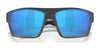 Costa BLOKE 6S9045 Sunglasses | Size 61 / Matte Gray/Matte Black / Blue Mirror (Polarized) (3P 10%) №904512
