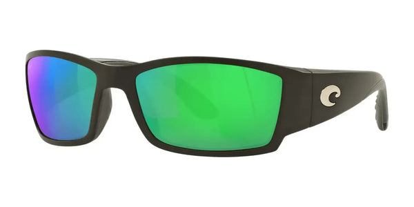 Costa CORBINA OMNIFIT 6S9057F Sunglasses | Size 62 / Matte Black №905706 / Green Mirror (Polarized) (3P 11.4%)