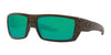 Costa RAFAEL 6S9064 Sunglasses | Size 59 / Matte Olive Teak №906403 / Green Mirror (Polarized) (3P 11.4%)