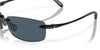 Costa BALLAST 6S9071 Sunglasses | Size 60 / Shiny Black / Gray (Polarized) (3P 14%) №907102
