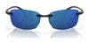 Costa BALLAST 6S9071 Sunglasses | Size 60 / Shiny Black / Gray (Polarized) (3P 14%) №907102