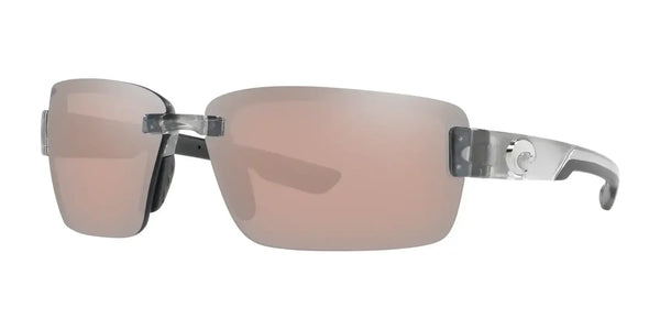 Costa GALVESTON 6S9073 Sunglasses | Size 67 / Silver №907307 / Copper Silver Mirror (Polarized) (3P 11.8%)