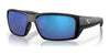 Costa FANTAIL PRO 6S9079 Sunglasses | Size 60 / Matte Black / Blue Mirror (Polarized) (3P 10%) №907901