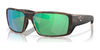 Costa FANTAIL PRO 6S9079 Sunglasses | Size 60 / Matte Tortoise / Green Mirror (Polarized) (3P 10%) №907915