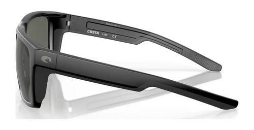 Costa LIDO 6S9104 Sunglasses / Size 57 / Matte Black / Gray (Polarized) (3P 10%) №910404