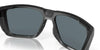 Costa LIDO 6S9104 Sunglasses | Size 57 / Matte Black / Gray (Polarized) (3P 10%) №910404