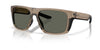 Costa LIDO 6S9104 Sunglasses | Size 57 / Matte Brown Smoke / Gray (Polarized) (3P 10%) №910419
