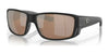 Costa TUNA ALLEY PRO 6S9105 Sunglasses | Size 60 / Matte Black / Copper Silver Mirror (Polarized) (3P 12%) №910503