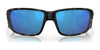 Costa TUNA ALLEY PRO 6S9105 Sunglasses | Size 60 / Matte Black / Blue Mirror (Polarized) (3P 10%) №910501