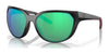 Costa MAYFLY 6S9110 Sunglasses | Size 58 / Matte Black / Green Mirror (Polarized) (3P 10%) №911002