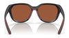 Costa MAYFLY 6S9110 Sunglasses | Size 58 / Matte Black / Copper (Polarized) (3P 12%) №911003