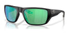 Costa FINLET 6S9118 Sunglasses | Size 59 / Matte Black / Green Mirror (Polarized) (3P 10%) №911802