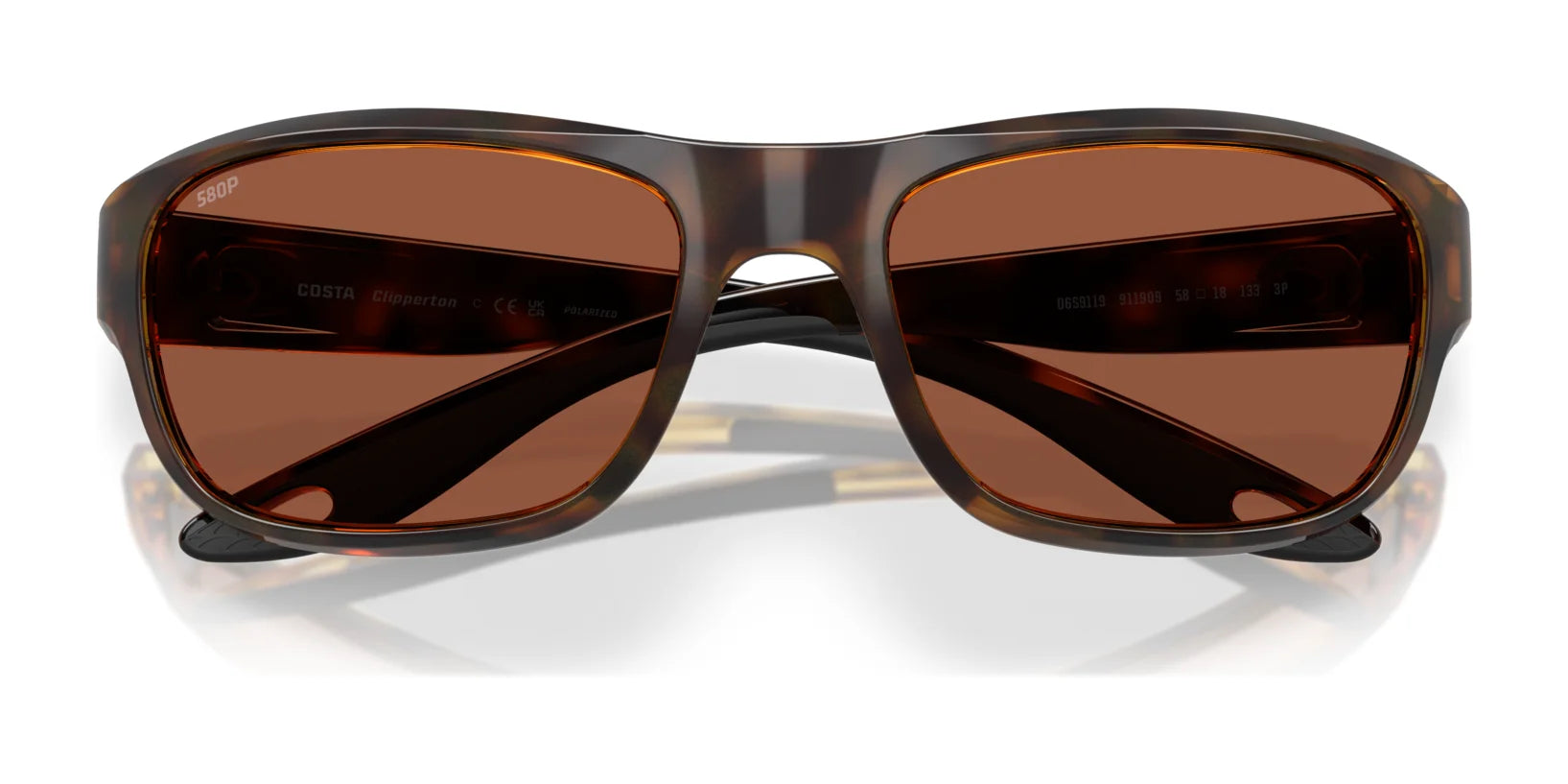 Costa 6S9119 Clip-On Sunglasses | Size 58 Costa 6S9119 Clip-On Sunglasses | Size 58