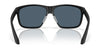 Costa TRADES 6S9128 Sunglasses | Size 60 / Matte Black / Gray (Polarized) (3P 14%) №912801