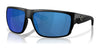 Costa FLY LINE 6S9129 Sunglasses | Size 64 / Matte Black / Blue Mirror (Polarized) (3P 12.6%) №912909