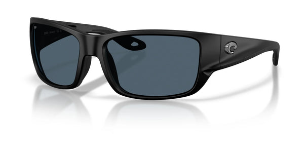 Costa SCHOOLIE 6S9132 Sunglasses | Size 56 / Matte Black / Gray (Polarized) (3P 14%) №913201