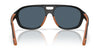 Costa STREET HEAT 6S9133 Sunglasses | Size 55 / Matte Aqua Drip / Gray (Polarized) (3P 14%) №913306