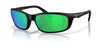 Costa BRINE II 6S9134 Sunglasses | Size 59 / Matte Black / Green Mirror (Polarized) (3P 11.4%) №913403