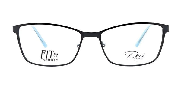 DEA Eyewear EYE LOVE Eyeglasses | Size 58 / Black / Non Prescription