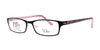 DEA Eyewear FELISA Eyeglasses | Size 53 / Black/Pink / 1.00X