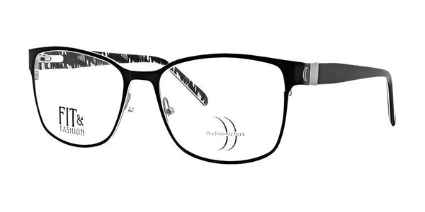DEA Preferred ASTI Eyeglasses | Size 58 / Black / Non Prescription