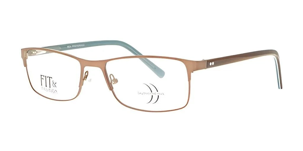 The DEA Preferred MESSINA Eyeglasses, size 57, boast a gold metal frame with clear lenses and dark temple tips, ideal for the sophisticated woman. The DEA Preferred MESSINA Eyeglasses, size 57, boast a gold metal frame with clear lenses and dark temple tips, ideal for the sophisticated woman.