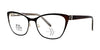 DEA Preferred TURIN Eyeglasses | Size 58 / Chocolate / Non Prescription