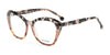 Di Valdi DVO8144 Eyeglasses | Size 53 / Brown/Gold