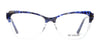 Di Valdi DVO8166 Eyeglasses | Size 55 / Blue