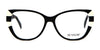Di Valdi DVO8229 Eyeglasses | Size 54 / Demi Brown & Red