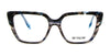 Di Valdi DVO8247 Eyeglasses | Size 51 / Clear Brown & Top Demi Brown