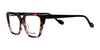 Di Valdi DVO8247 Eyeglasses | Size 51 / Lilac & Top Demi Burgundy